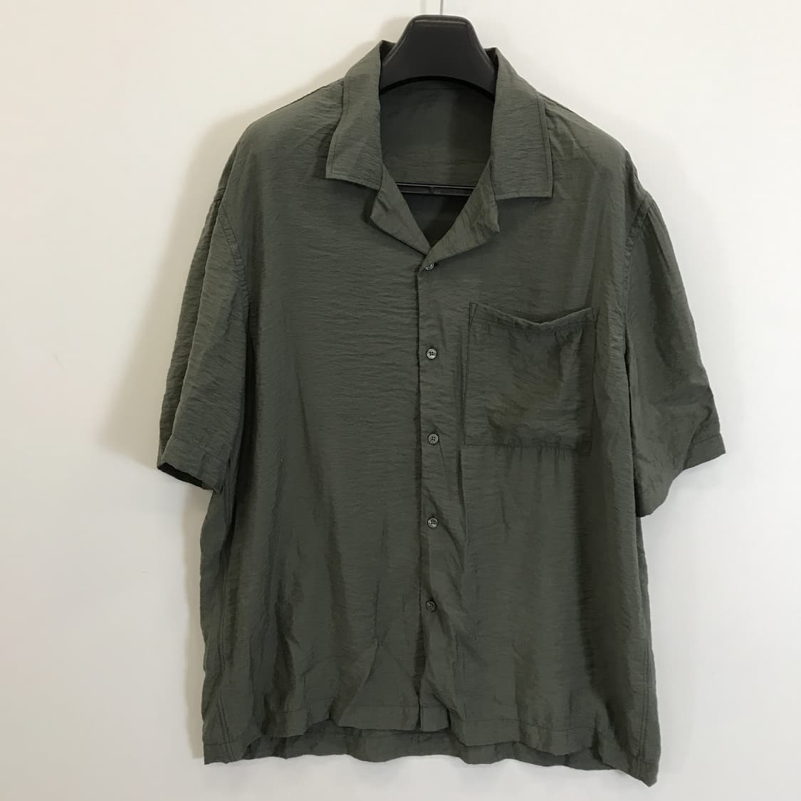 자라 비스코스 모달 오픈카라셔츠 [L] 상품이미지1