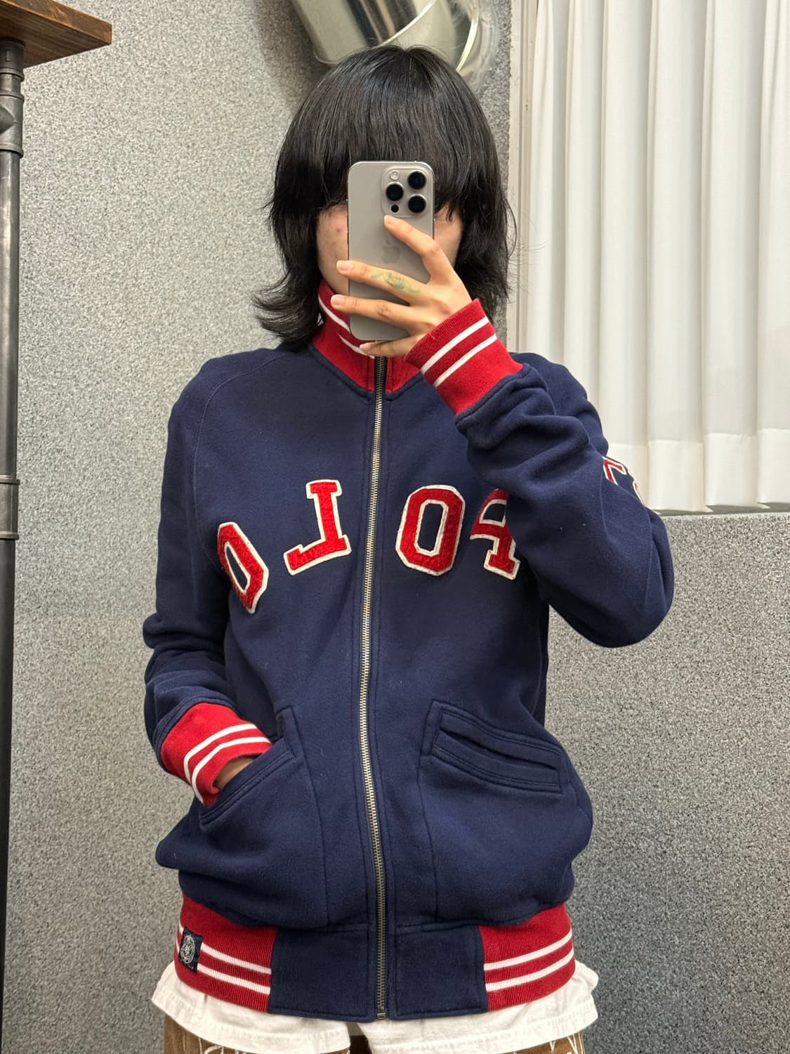 Polo Cotton Zip-Up 상품이미지1