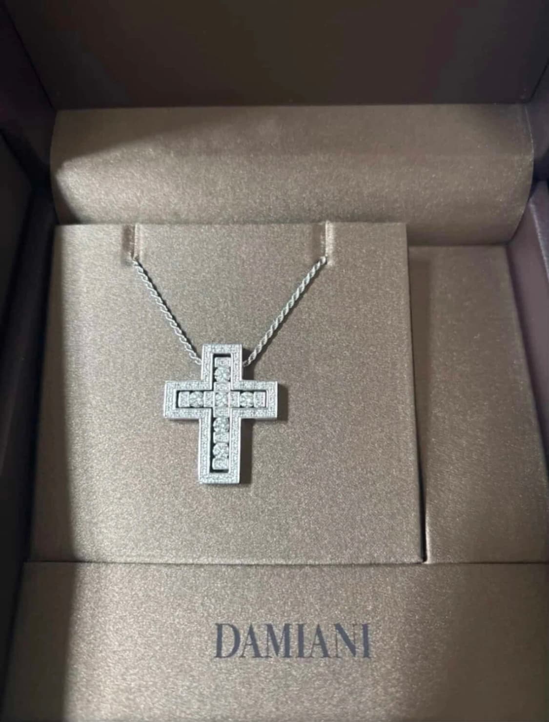 다미아니 벨에포크 라지 화이트골드 목걸이 상품이미지1