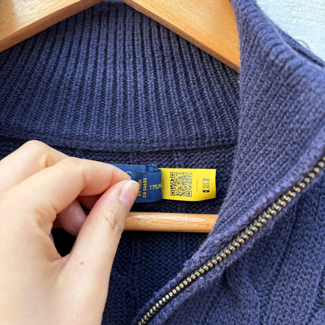 Polo 폴로 케이블 꽈배기 풀오버 니트 상품이미지3