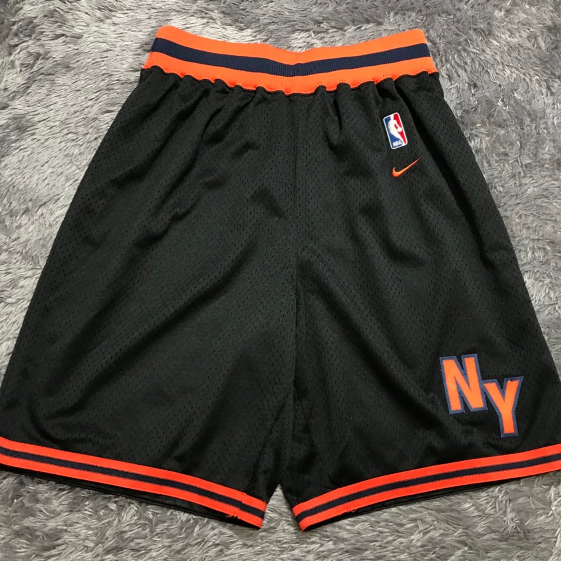 [[M, A급] 나이키(NIKE)팀 NBA 뉴욕 농구 반바지p303 상품이미지1