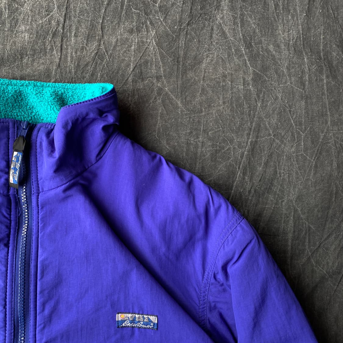 80s purple Eddie Bauer warm-up 상품이미지6