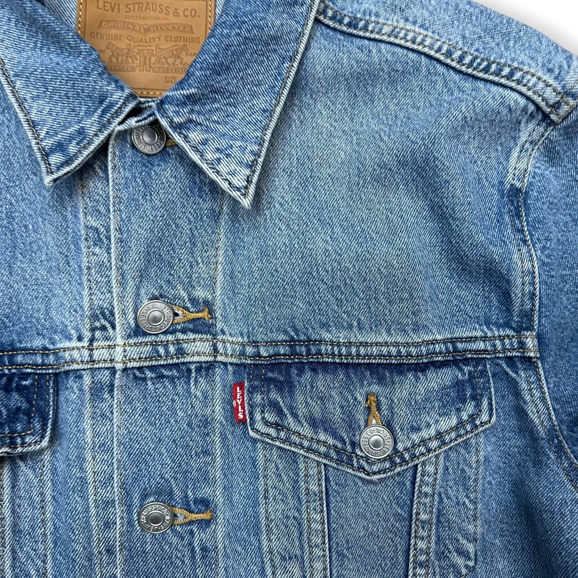 리바이스 트러커 데님 자켓 상품이미지4