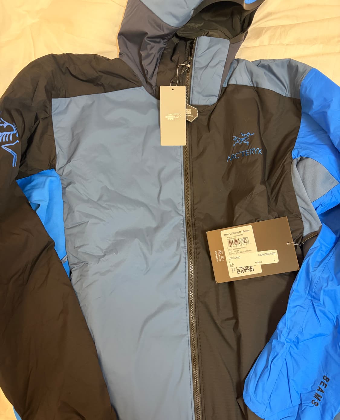 아크테릭스 빔즈 아톰후디 보로블루 L 상품이미지1