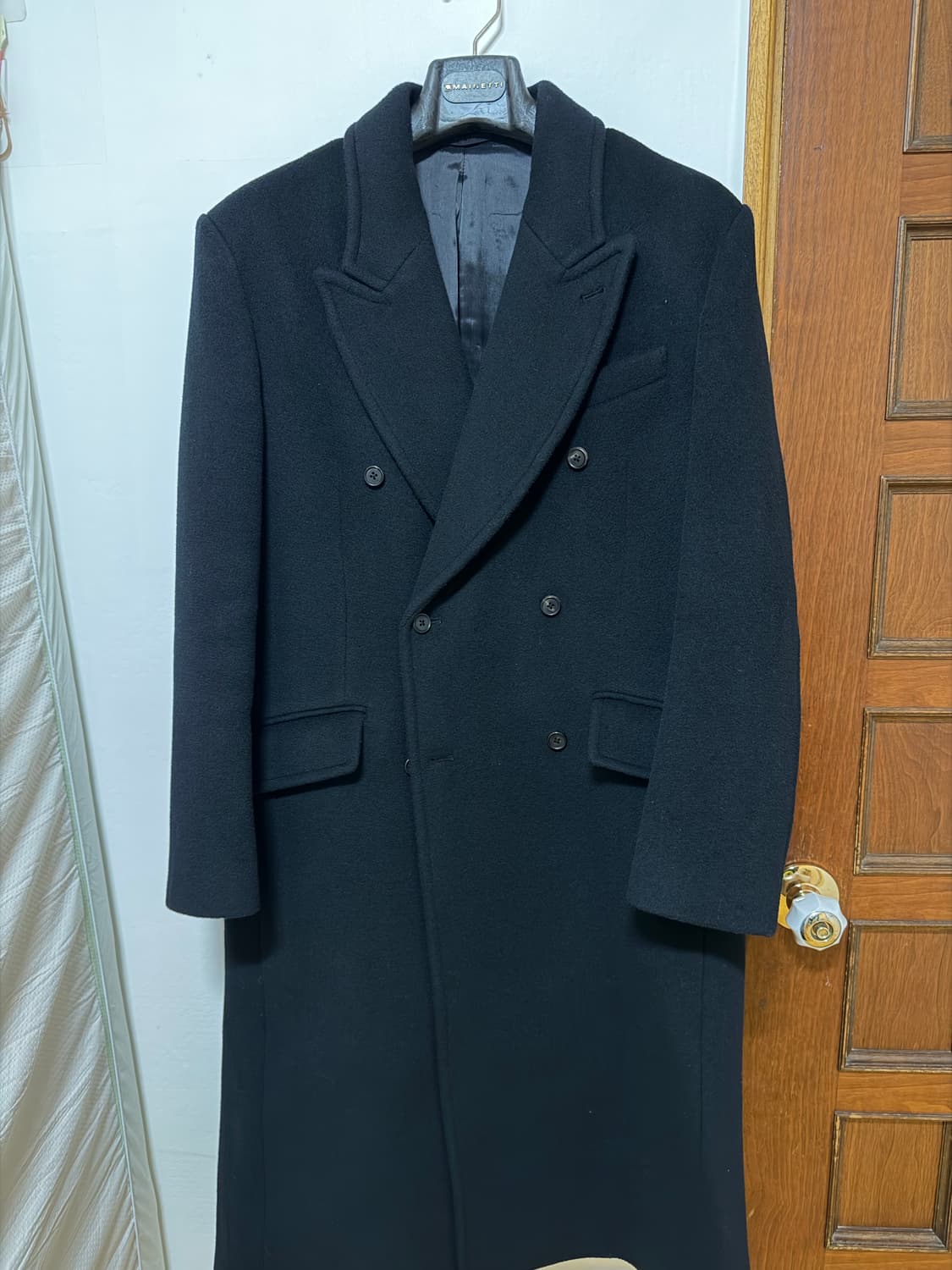 [23FW] 브라운야드 더블 브레스티드 블랙 (3) 상품이미지4