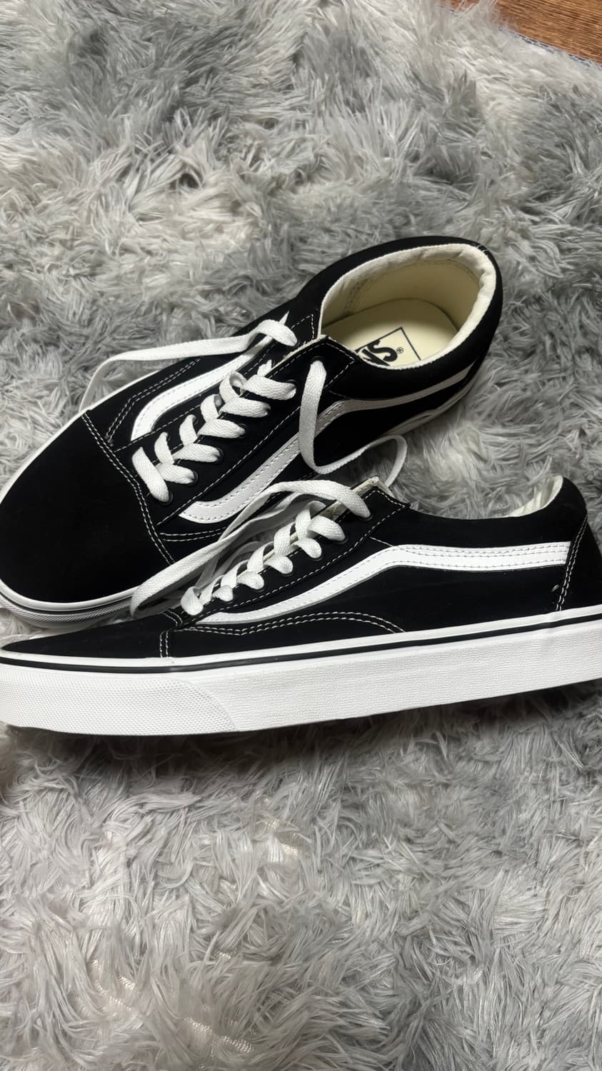 반스 올드스쿨 블랙 트루 화이트 275 상품이미지2