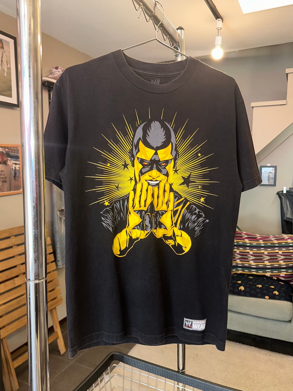 WWE Stardust Face the strange print T 상품이미지4