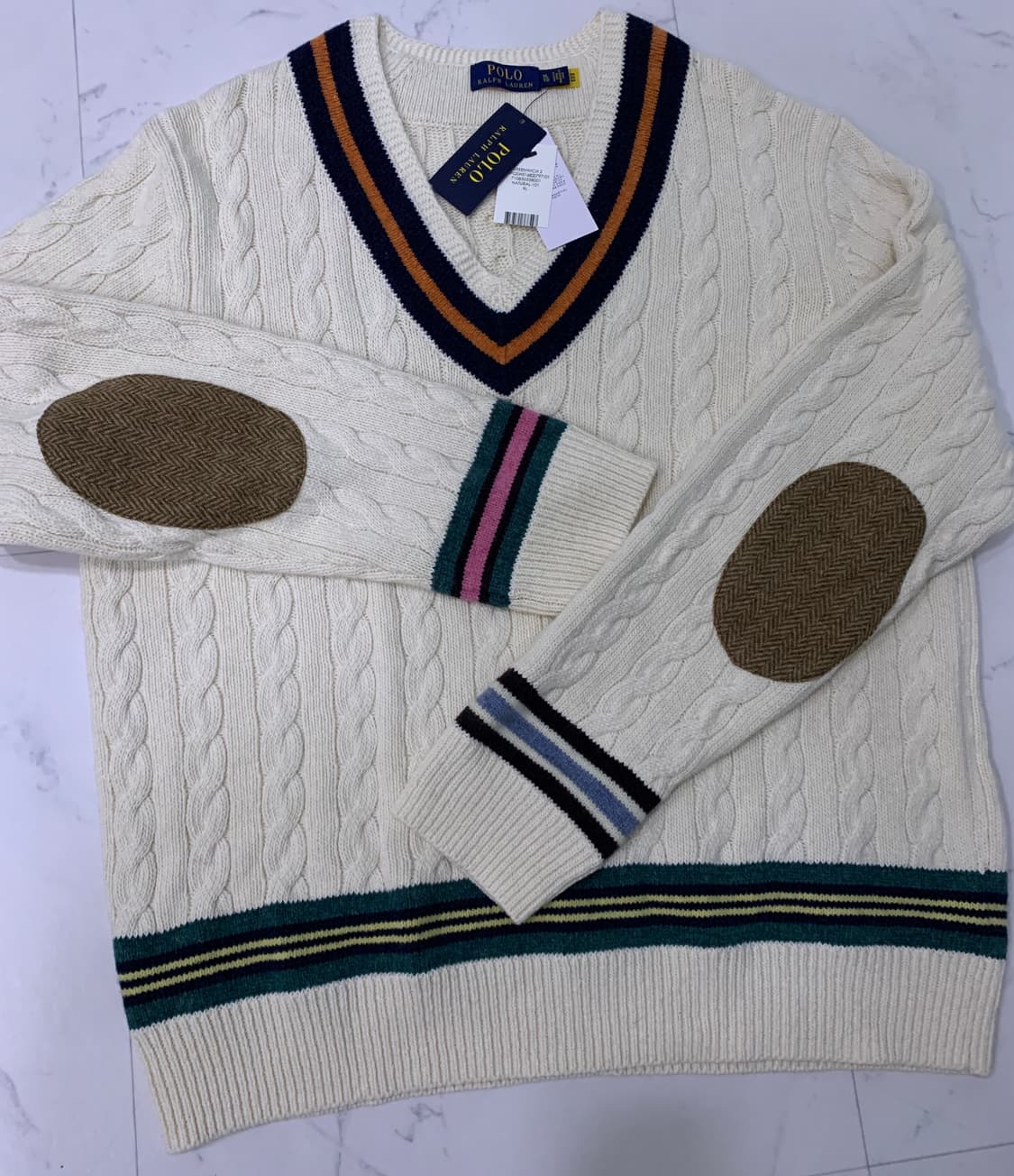 (새상품) 폴로 22fw 크리켓 니트스웨터 상품이미지2