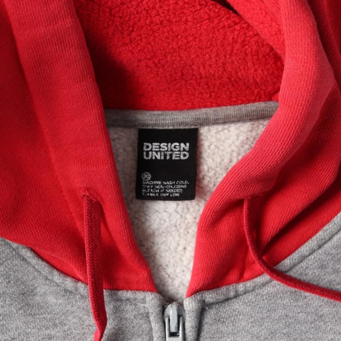 DESIGN UNITED 빈티지 후드집업 S 상품이미지6