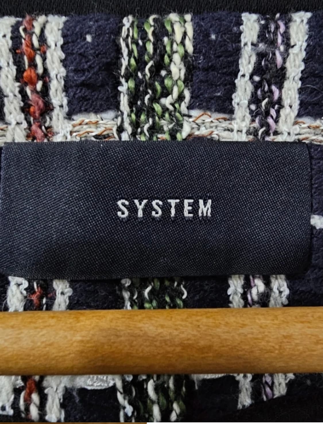 한섬 시스템 SYSTEM 트위드 자켓 ~FREE 상품이미지8