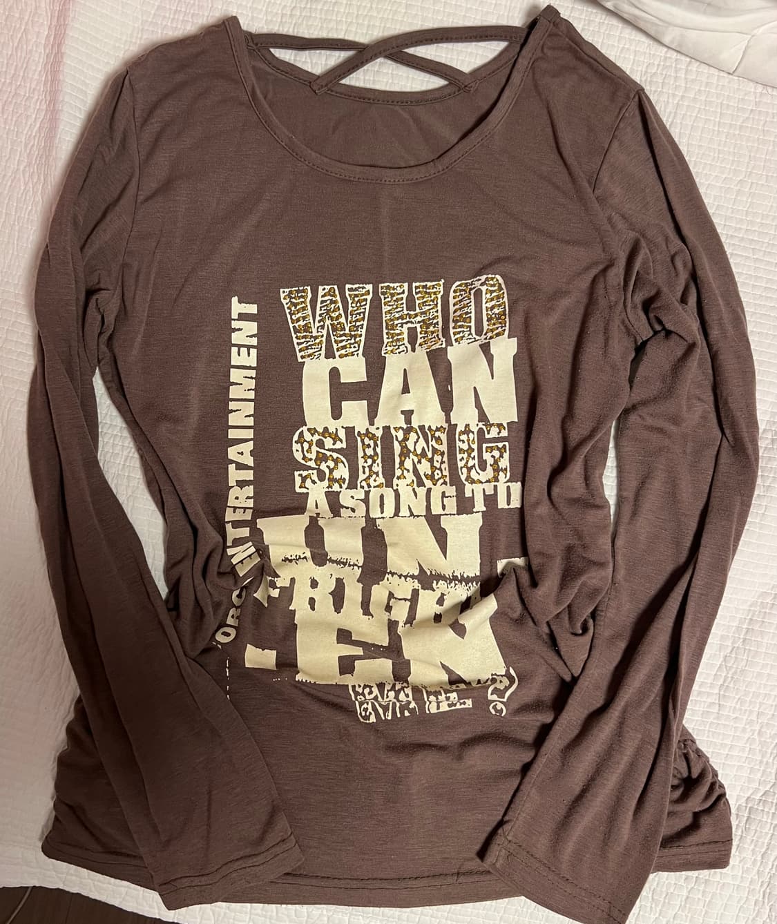 빈티지 갸루 섹시 프린팅 탑  상품이미지1