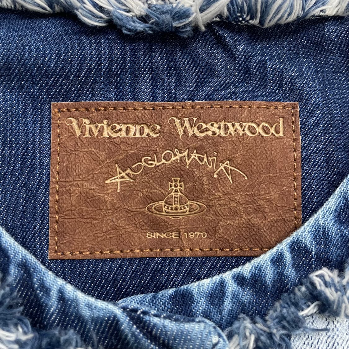 비비안웨스트우드 앵글로매니아 플라워 데님 자켓 상품이미지7