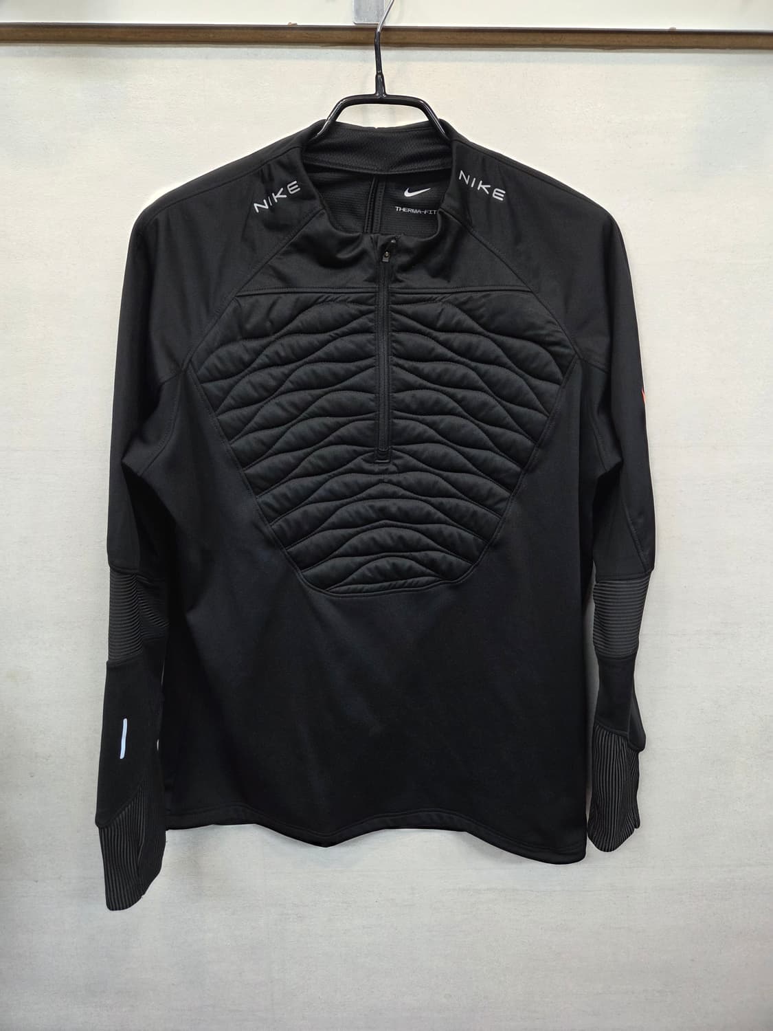 나이키 써마핏 윈터 스트라이크 워리어 반집업 기능성 긴팔 xl 상품이미지1