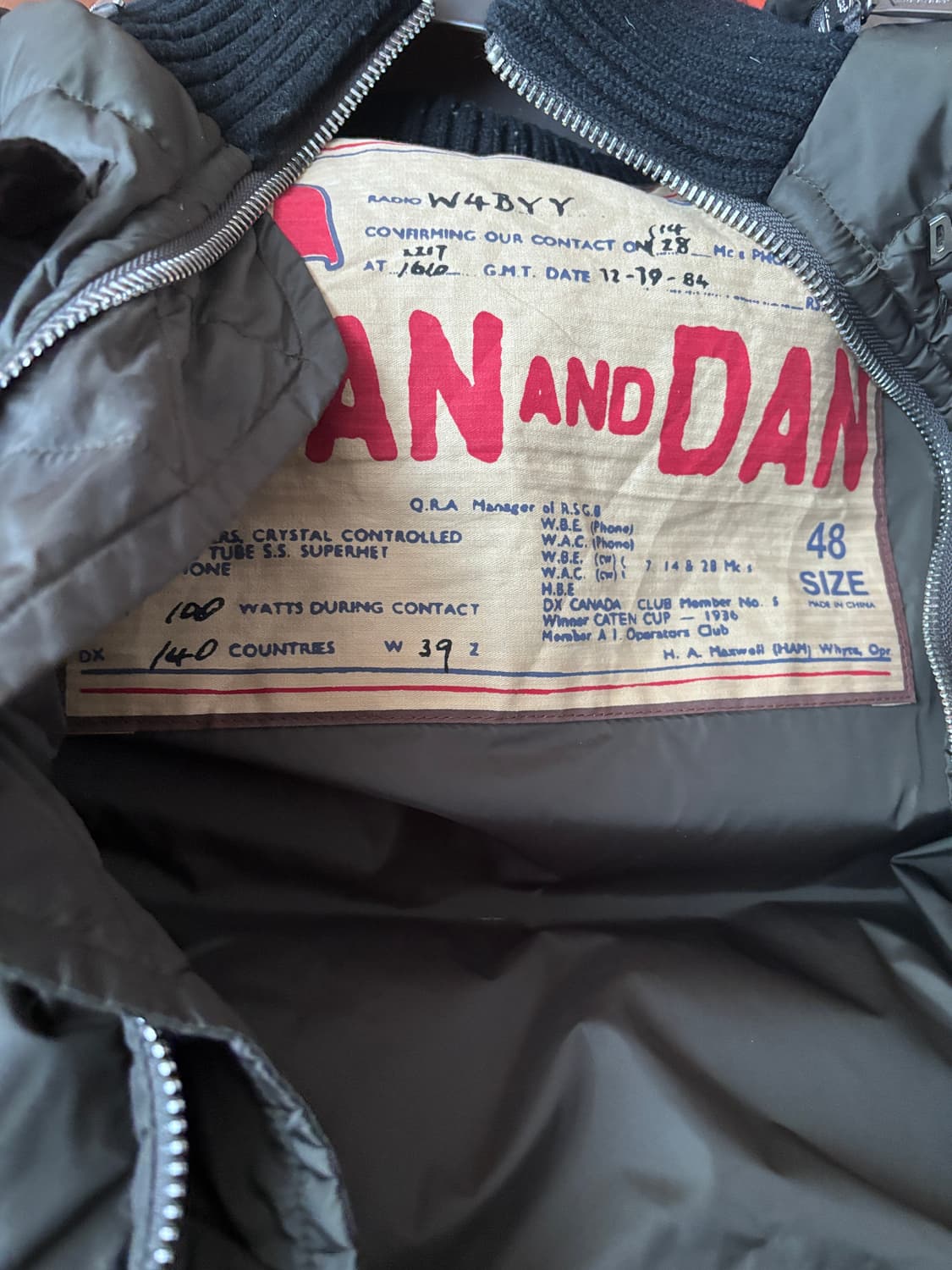 디스퀘어드2 라쿤퍼패딩 매장제품 48시이즈 상품이미지3