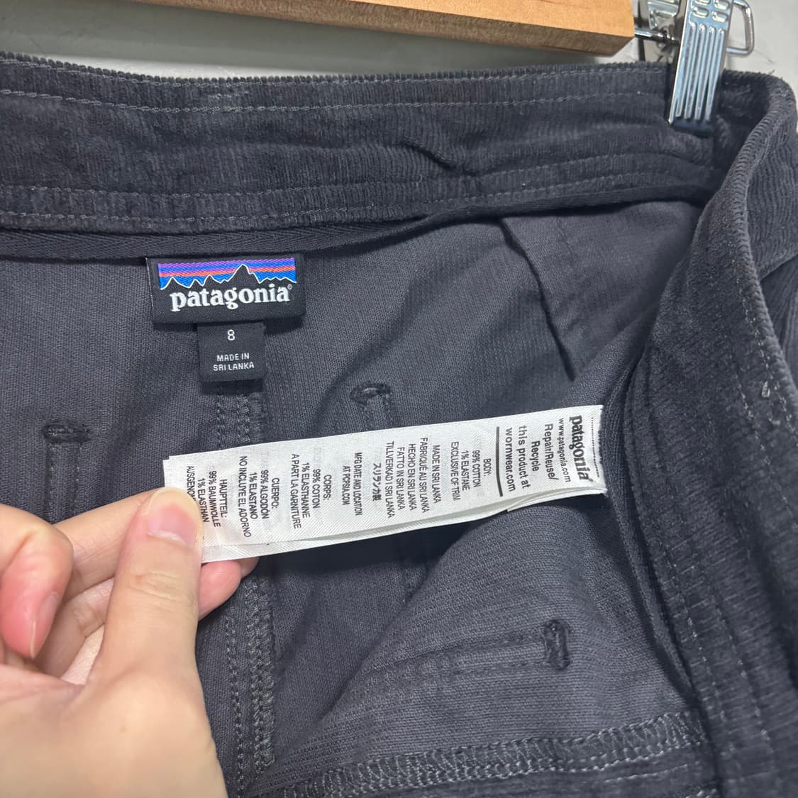 파타고니아 코듀로이 포켓 팬츠 상품이미지4