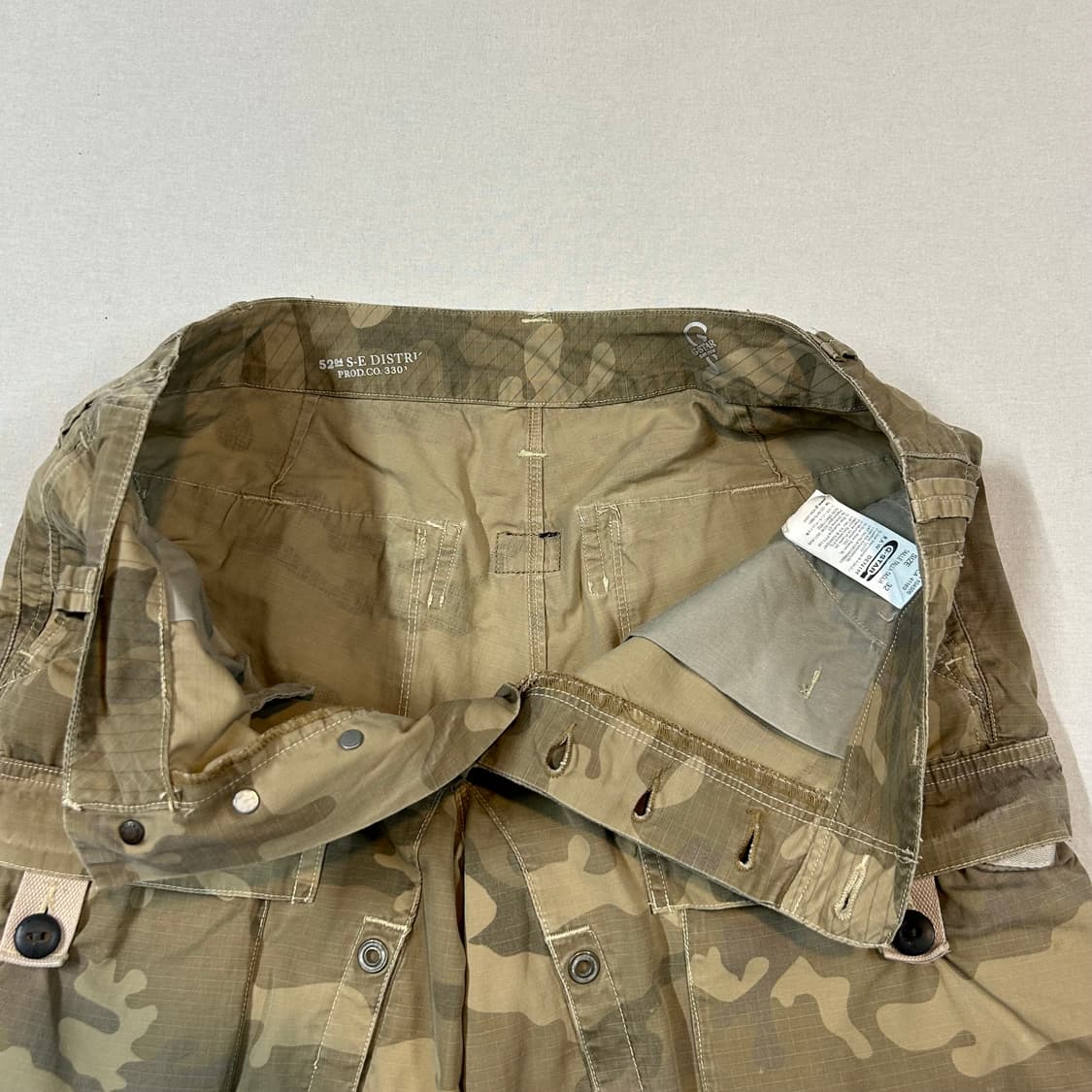 32inch) 지스타로우 G-STAR 밀리터리 카고 반바지 상품이미지5