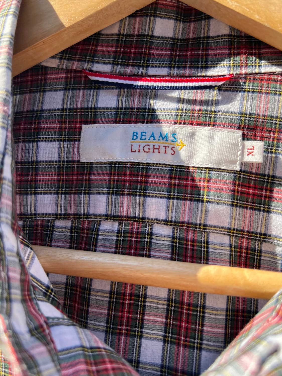 Beams Lights Tartan Plaid Shirt Cotton 상품이미지6