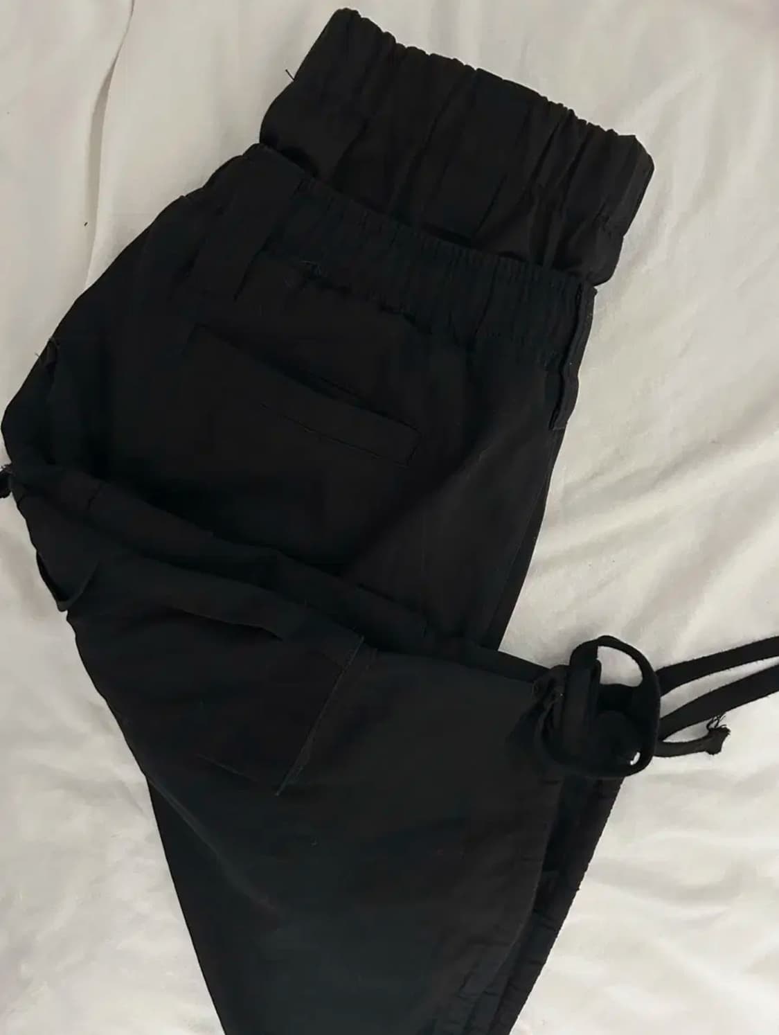 아이필럭키 더블 레이어드 스트링 카고팬츠 L 상품이미지4