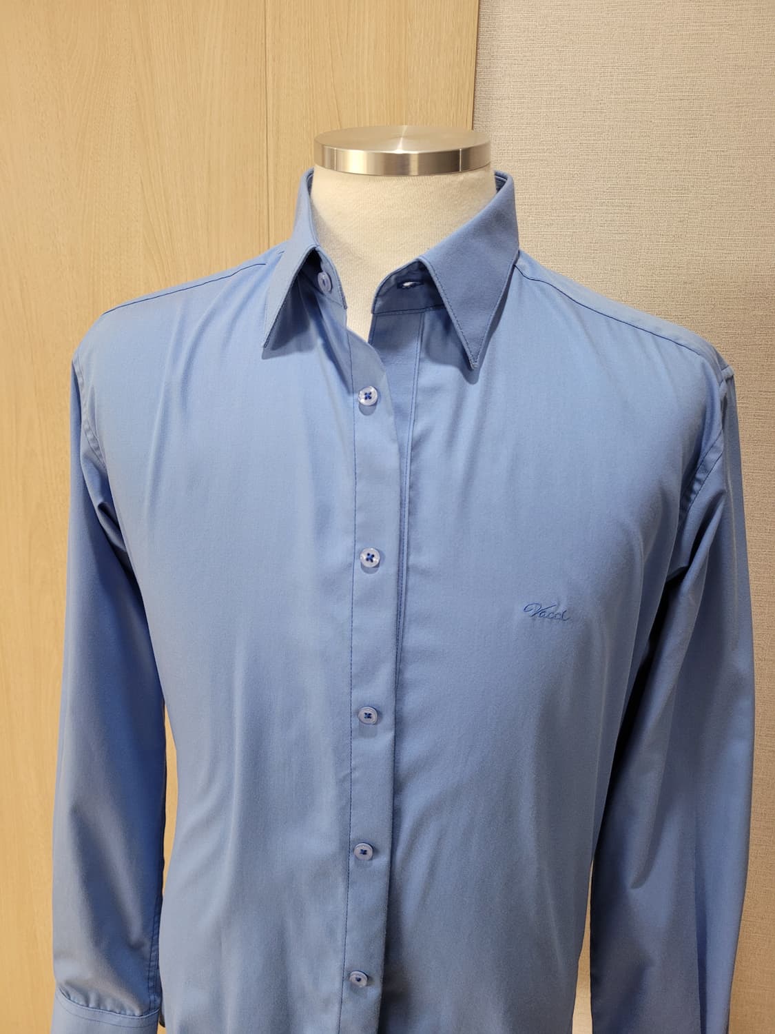 바찌 VACCI 남자 드레스셔츠 100 스카이블루 상품이미지2