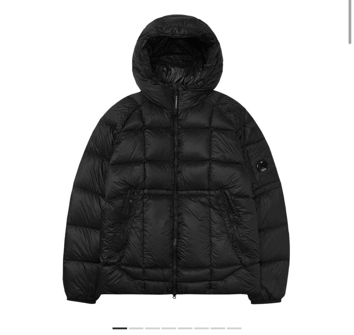 C.P. 컴퍼니 디디쉘 후드 다운 자켓 블랙 24FW 상품이미지1