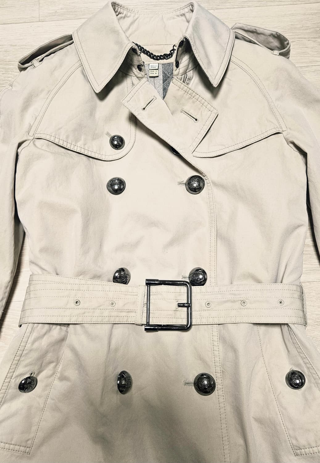 현대백화점에서 산 버버리 겨울 코트 36(55) 정품 상품이미지4