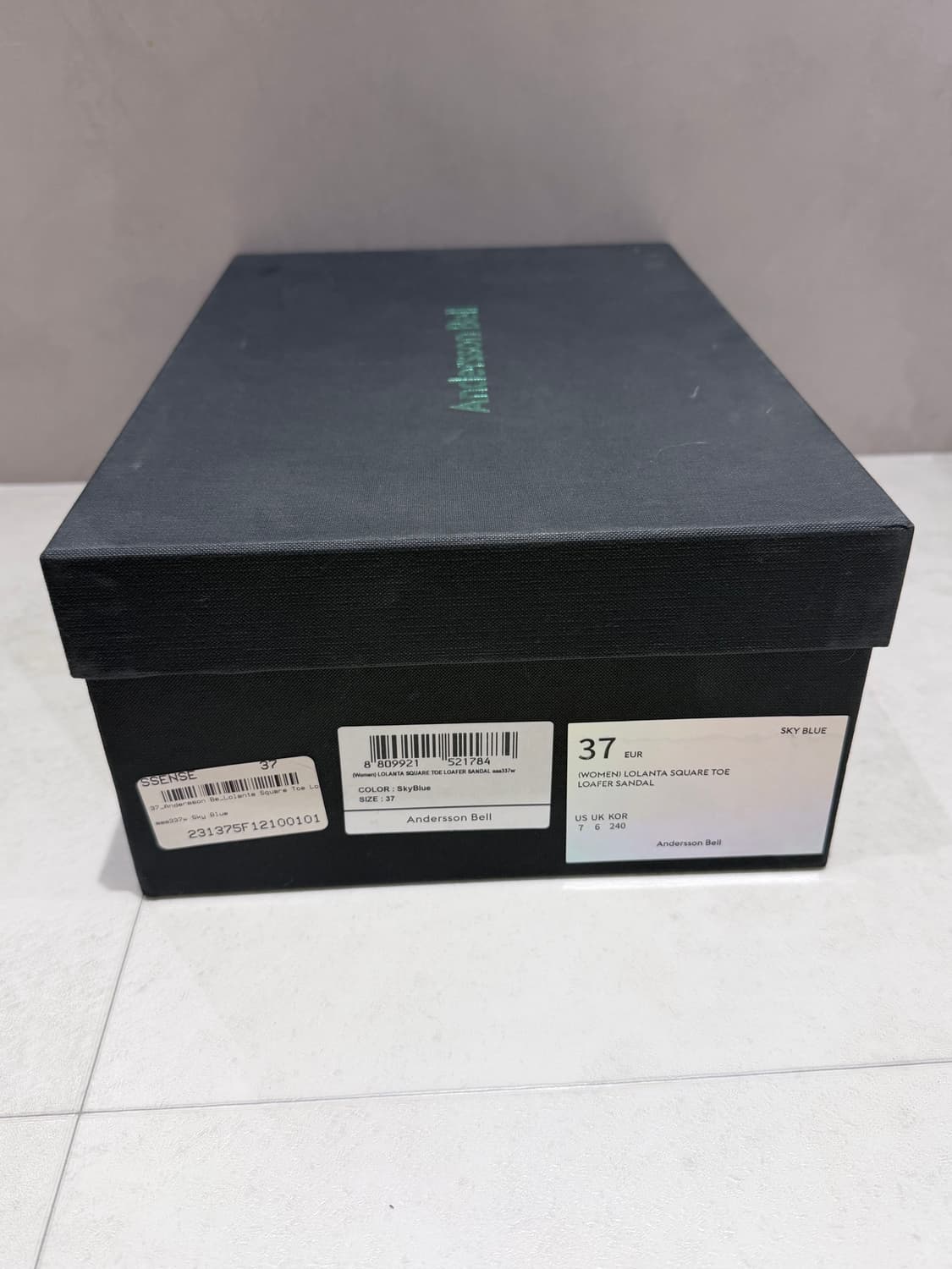 앤더슨벨 LOLANTA SQUARE TOE LOAFER SANDAL 상품이미지3