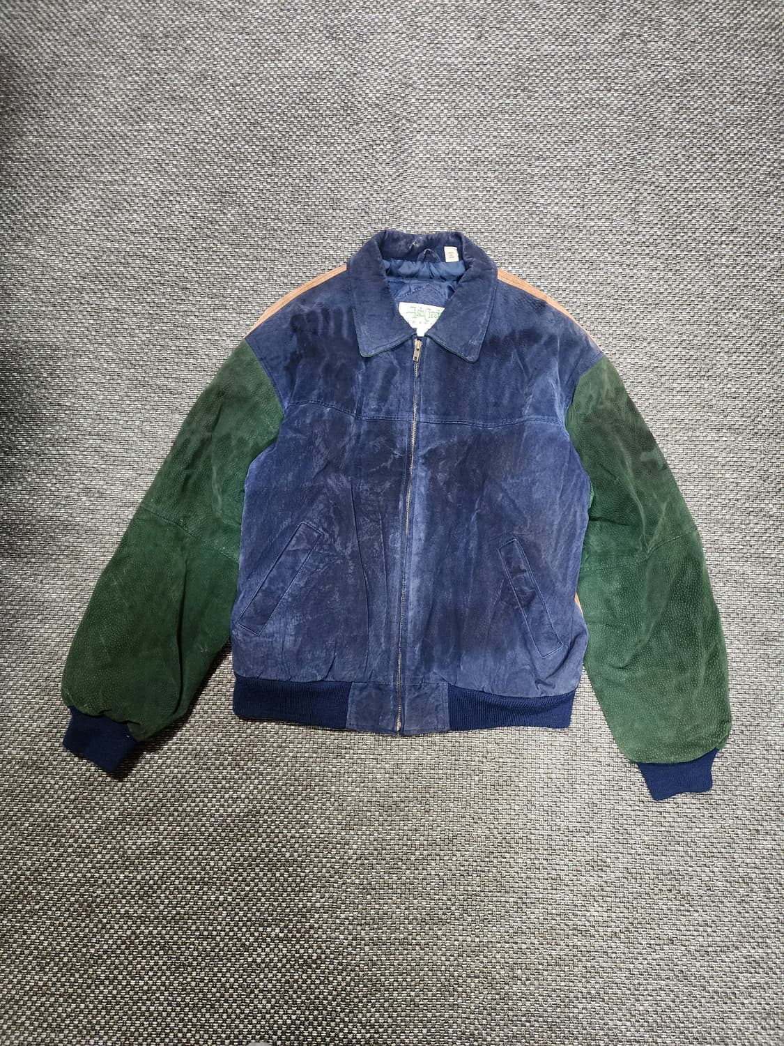 빈티지 누박 블루종 L 상품이미지1