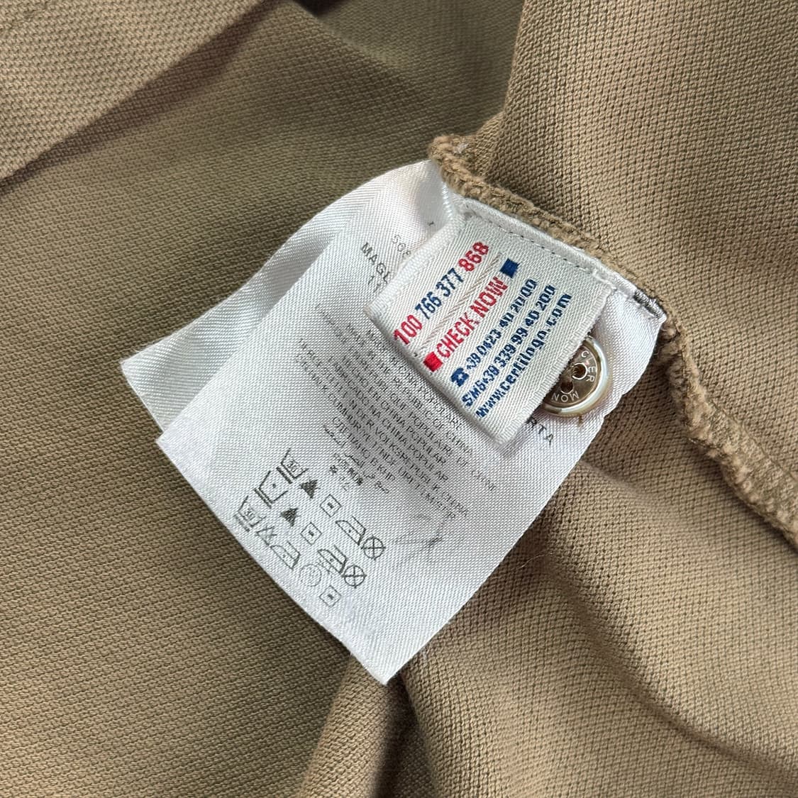 몽클레어 로고 패치 폴로 반팔 셔츠 상품이미지3