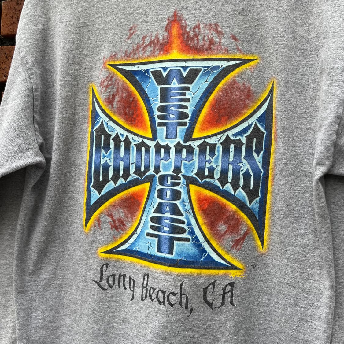 00s 웨스트코스트차퍼스 플레임 롱슬리브 (100) 상품이미지4