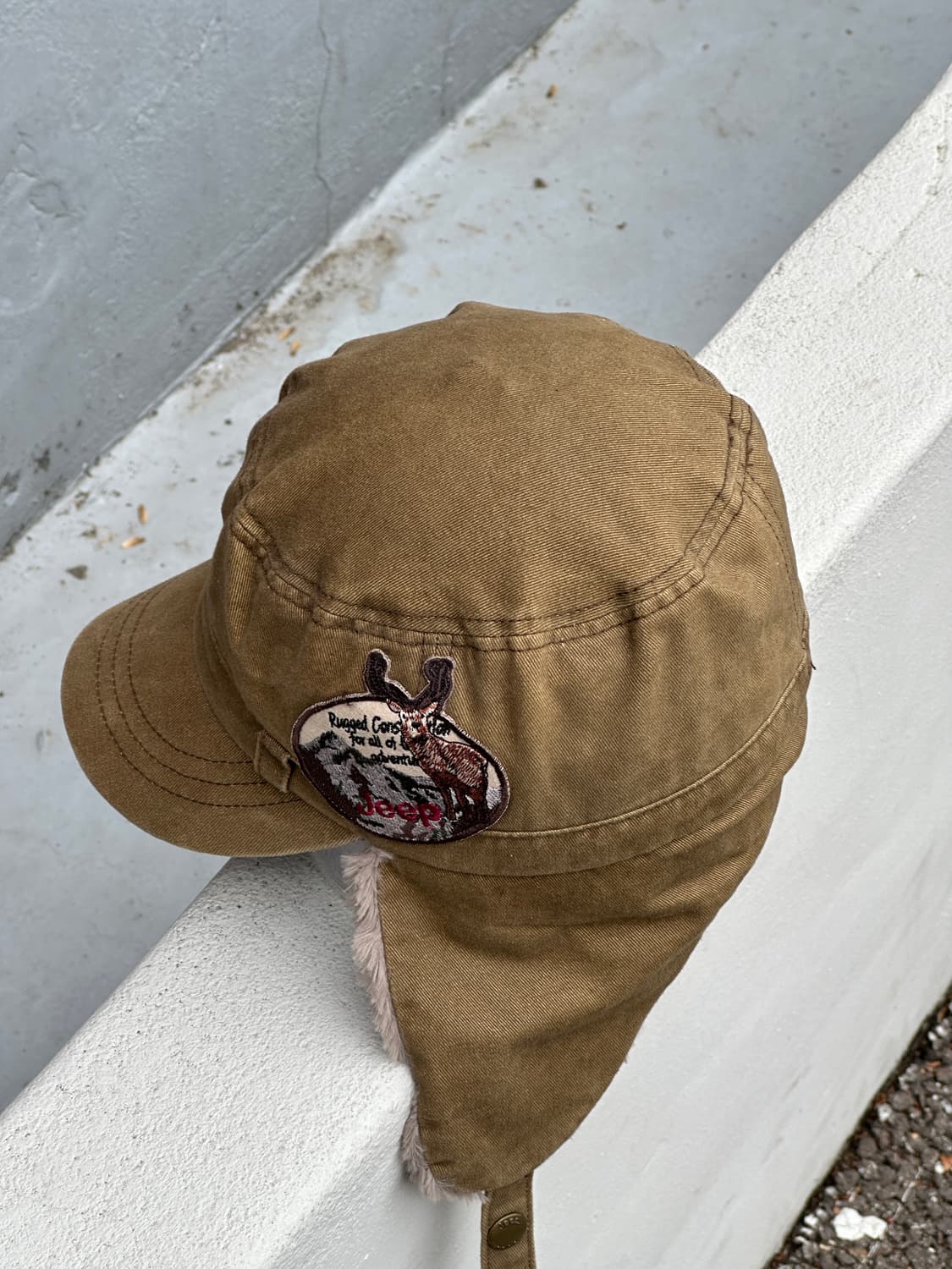 [M] Jeep 지프 군모 트래퍼햇 모자 상품이미지3