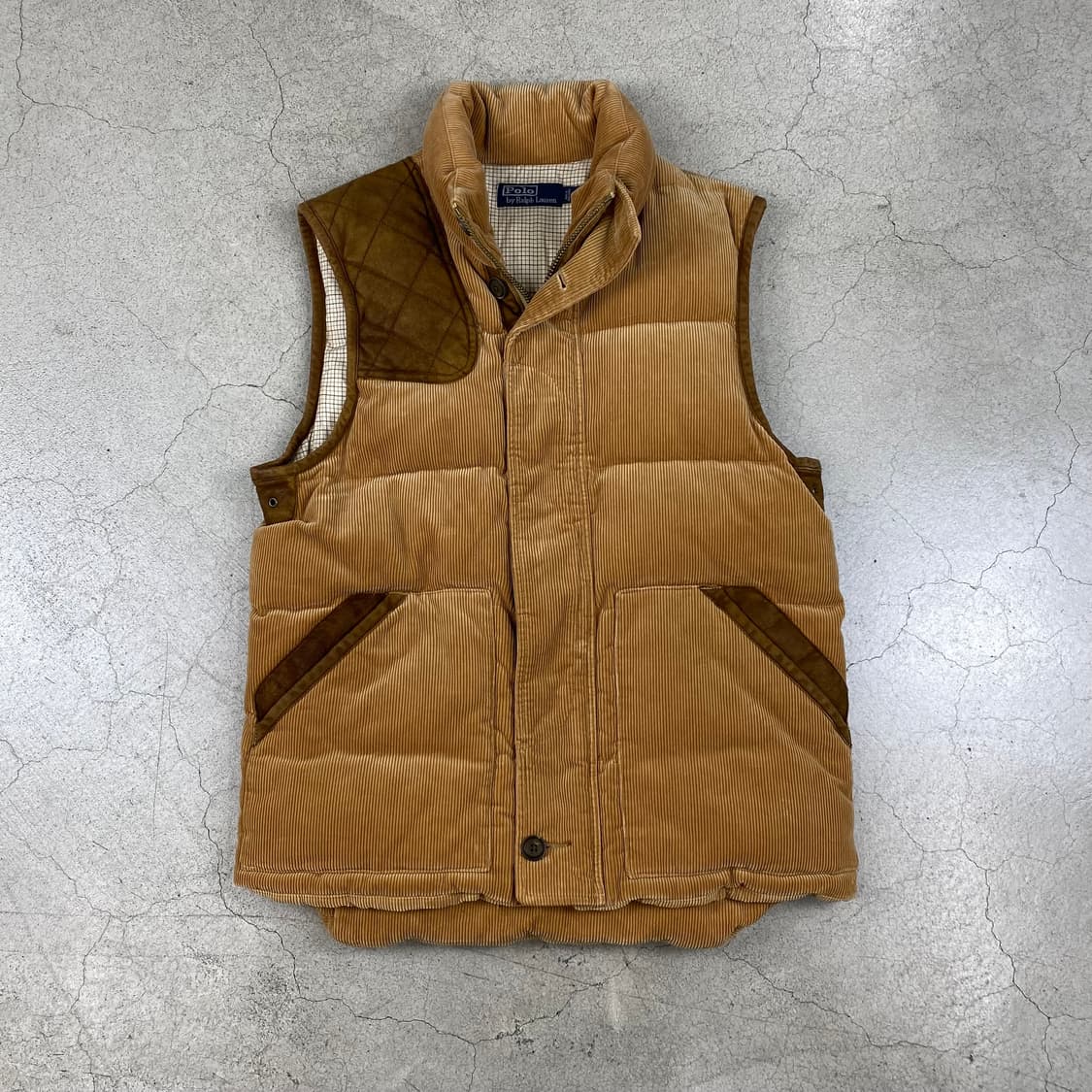 폴로 코듀로이 다운 베스트 (95) 상품이미지1