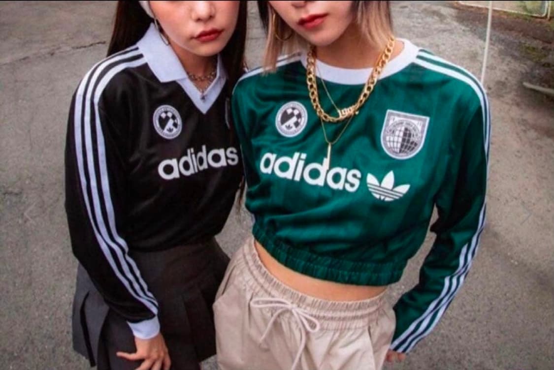 (새상품)아디다스(adidas) 사커 크롭 긴팔저지 S size 상품이미지2