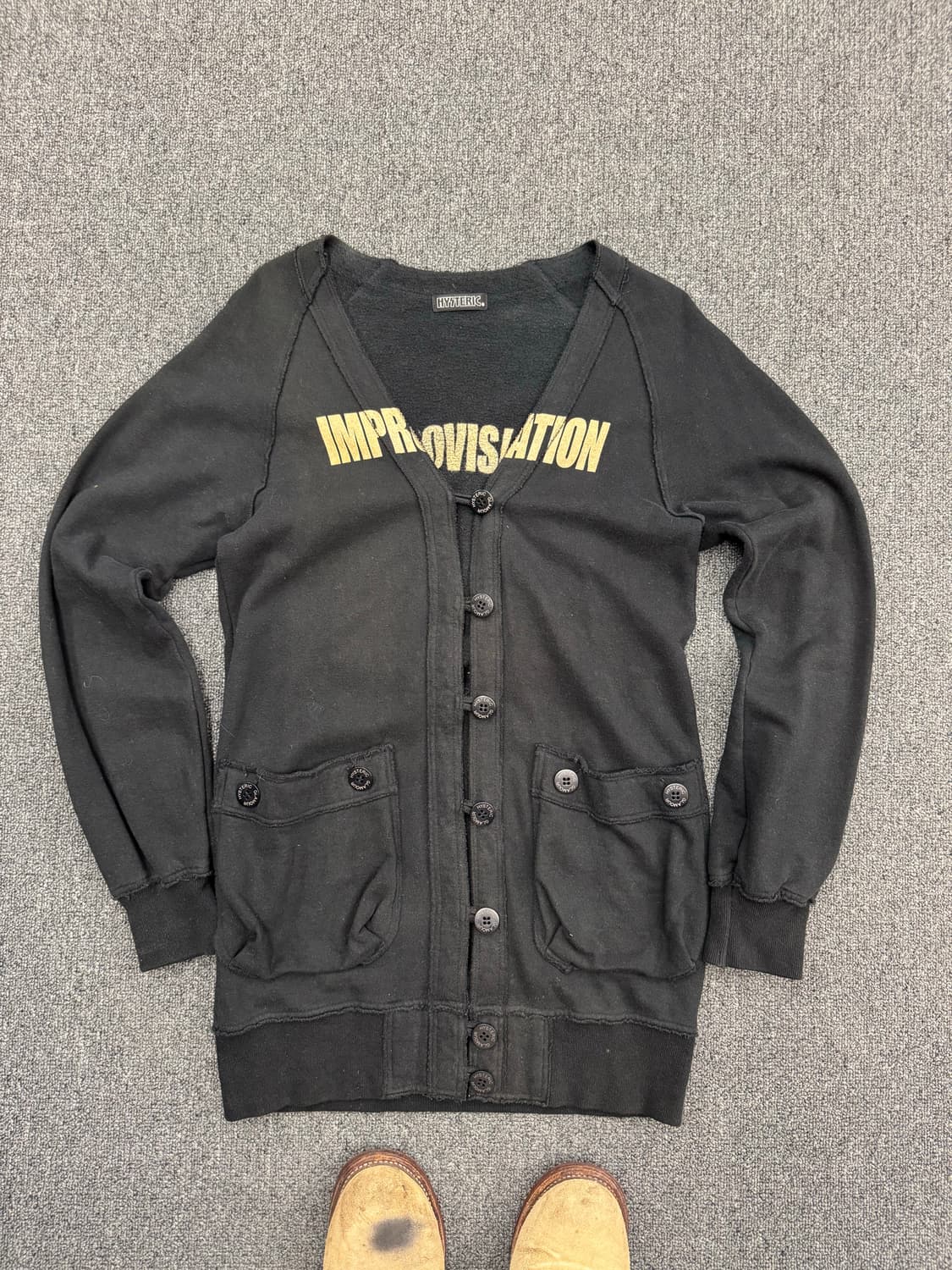 히스테릭 글래머 전면 프린팅 가디건 상품이미지1