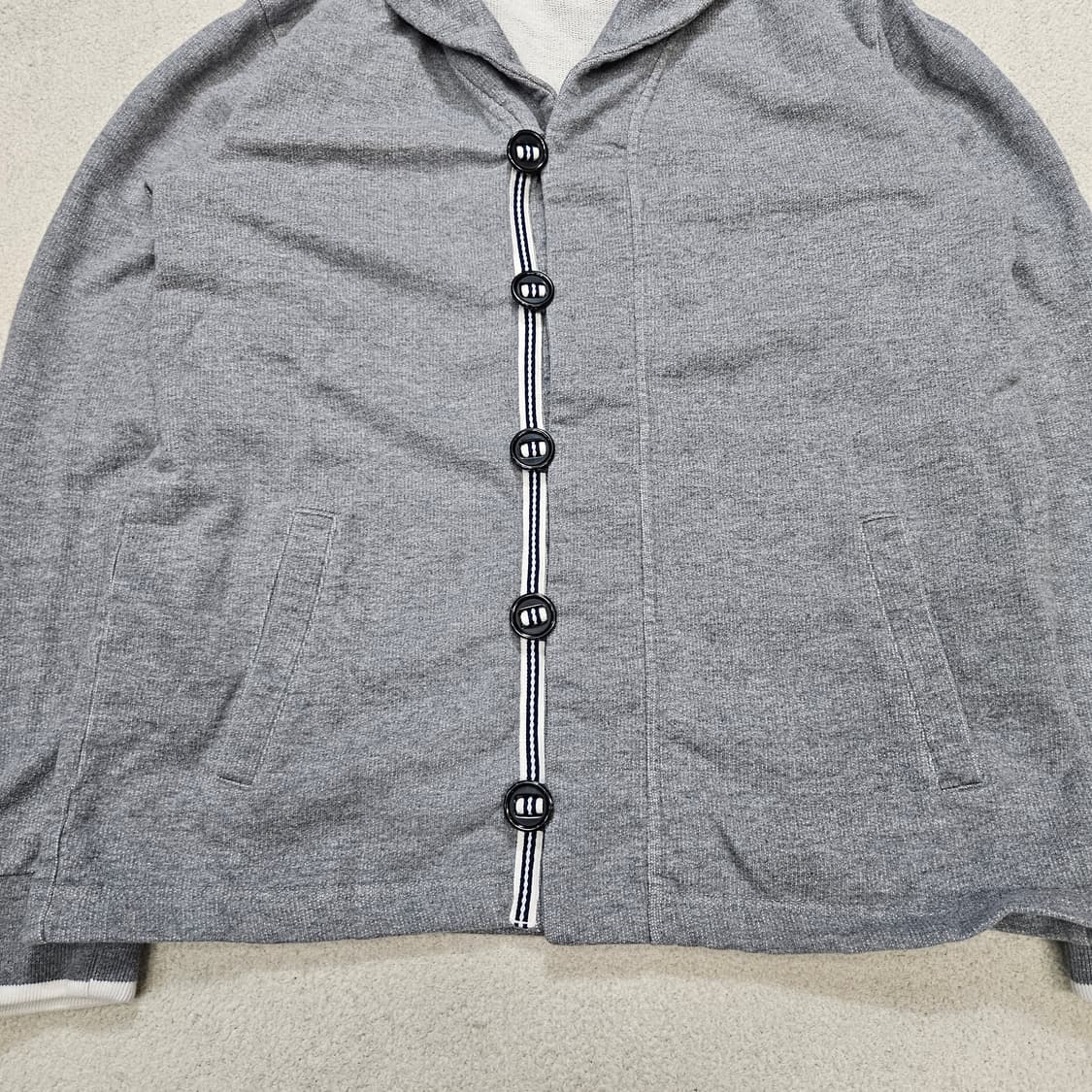 빔즈 숄카라 가디건 M 상품이미지4