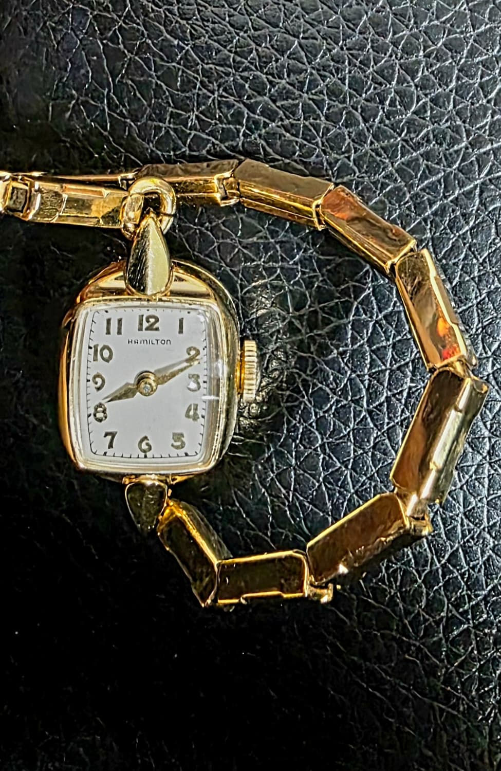 해밀턴 빈티지 금장 수동여성 시계 상품이미지2