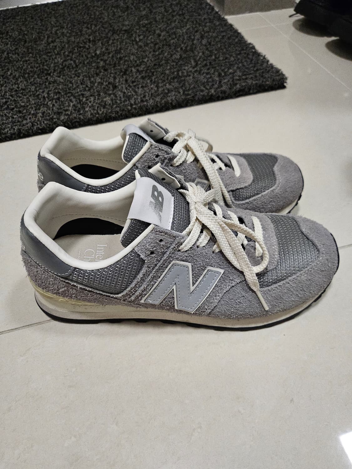 뉴발란스 x 포터리 574 premium soft grey 상품이미지4