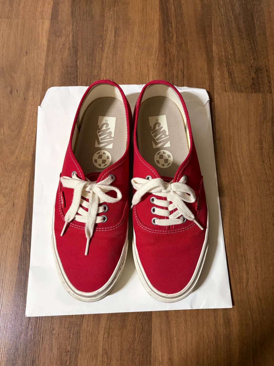 반스 어센틱 레이싱 레드 상품이미지1