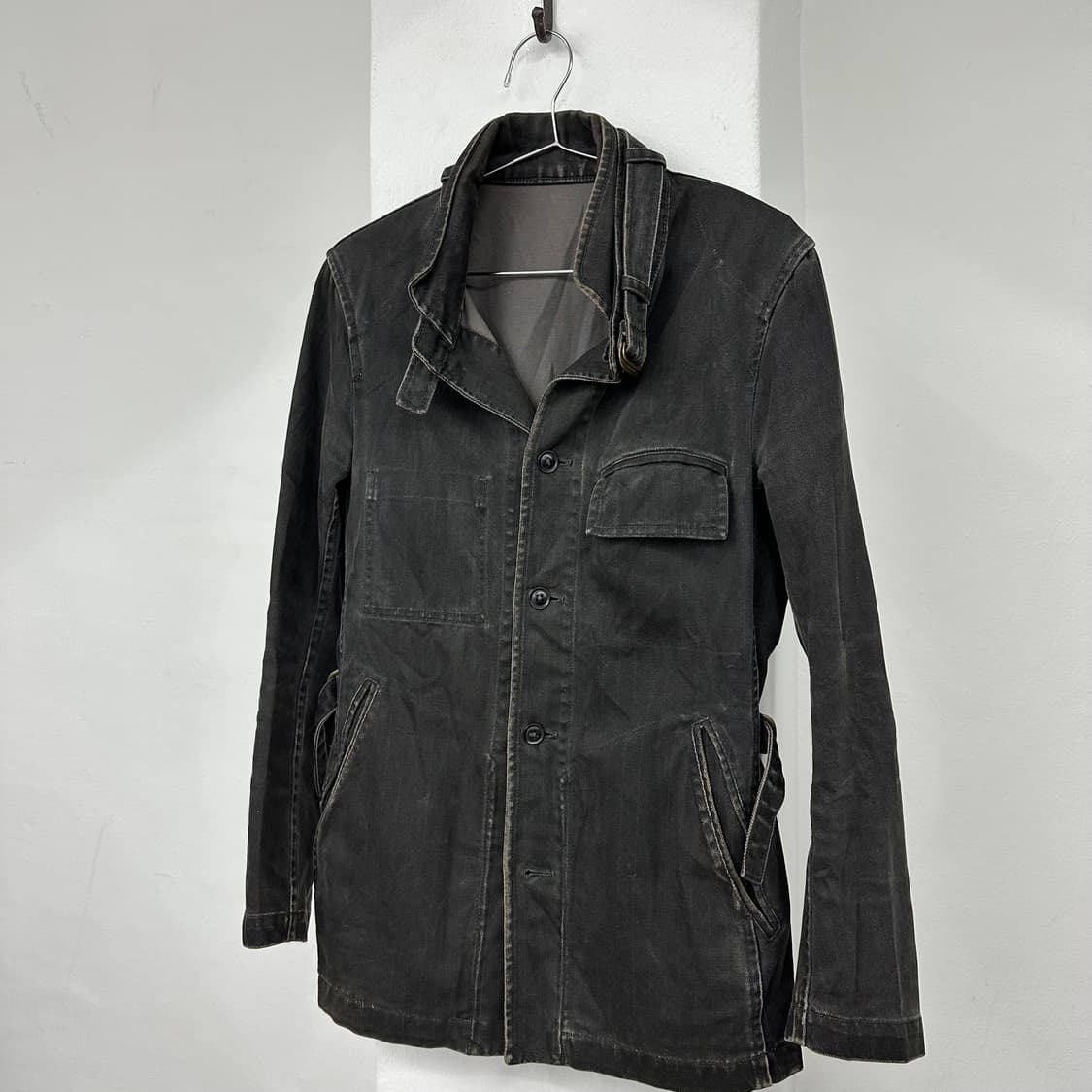 TeTe homme waxed denim jacket 상품이미지4