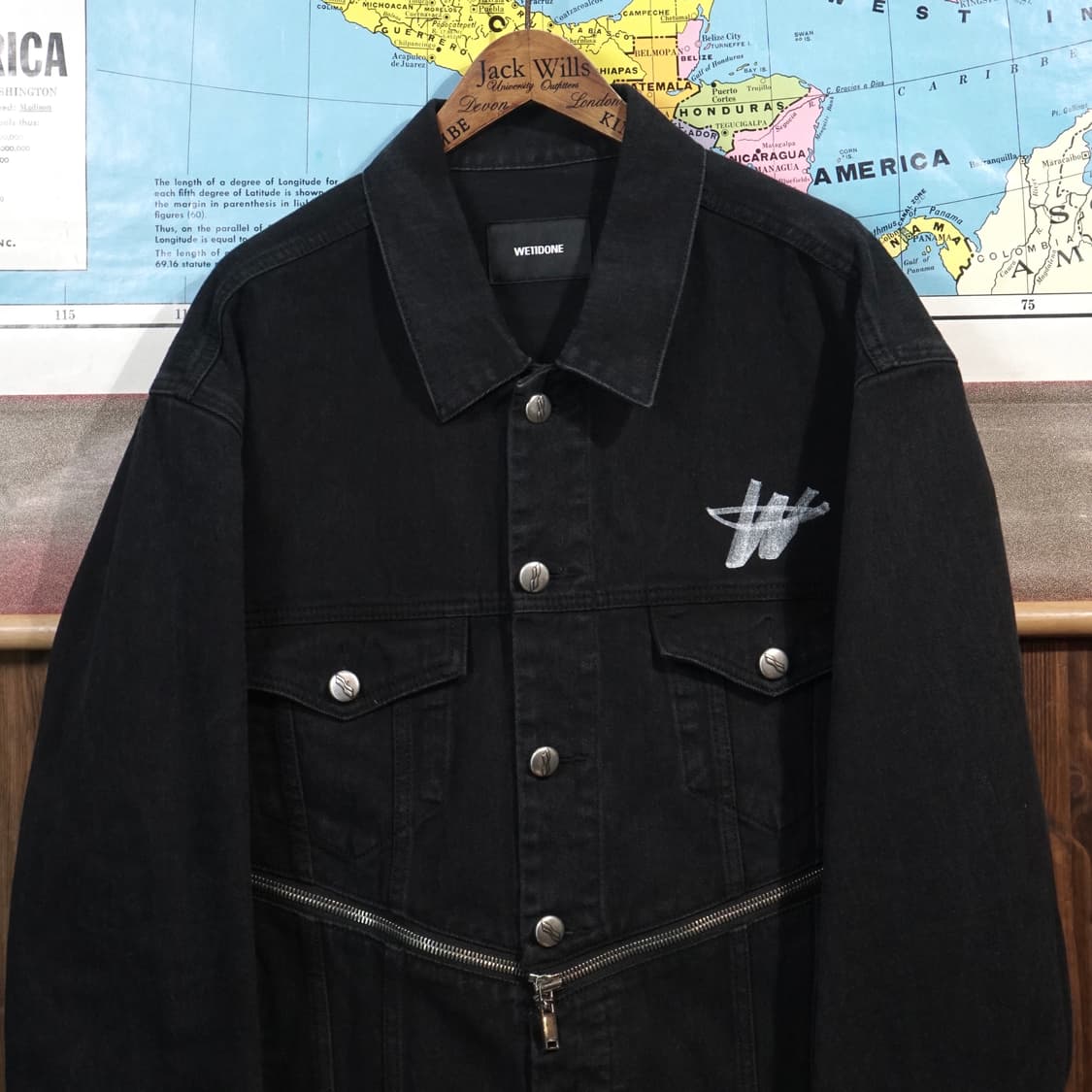 We11done 웰던 지퍼 디테일 데님자켓 상품이미지4