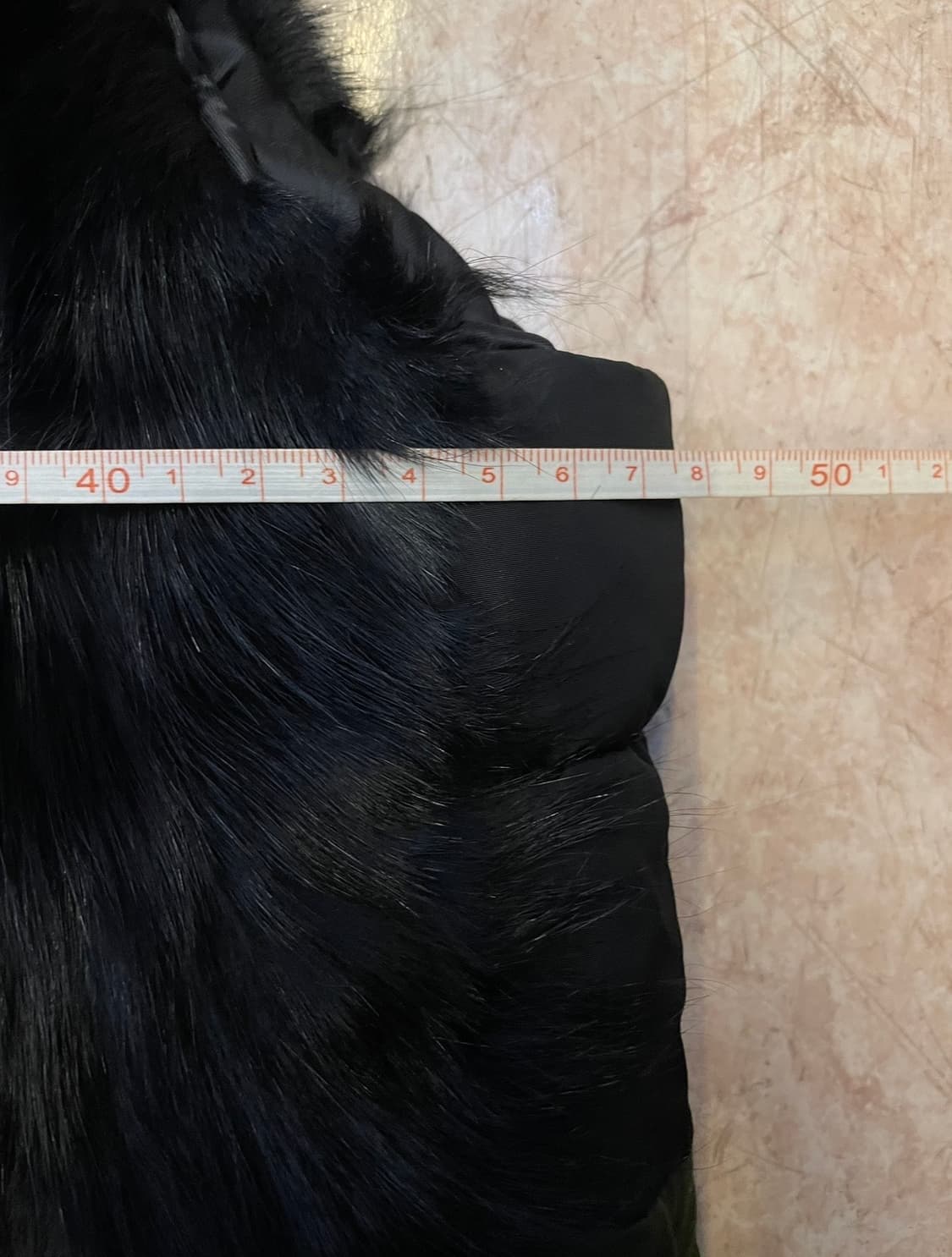 베네통 폭스퍼 양가죽 오리털패딩조끼:) 롱조끼베스트 덕다운 여우털조끼패딩 상품이미지8