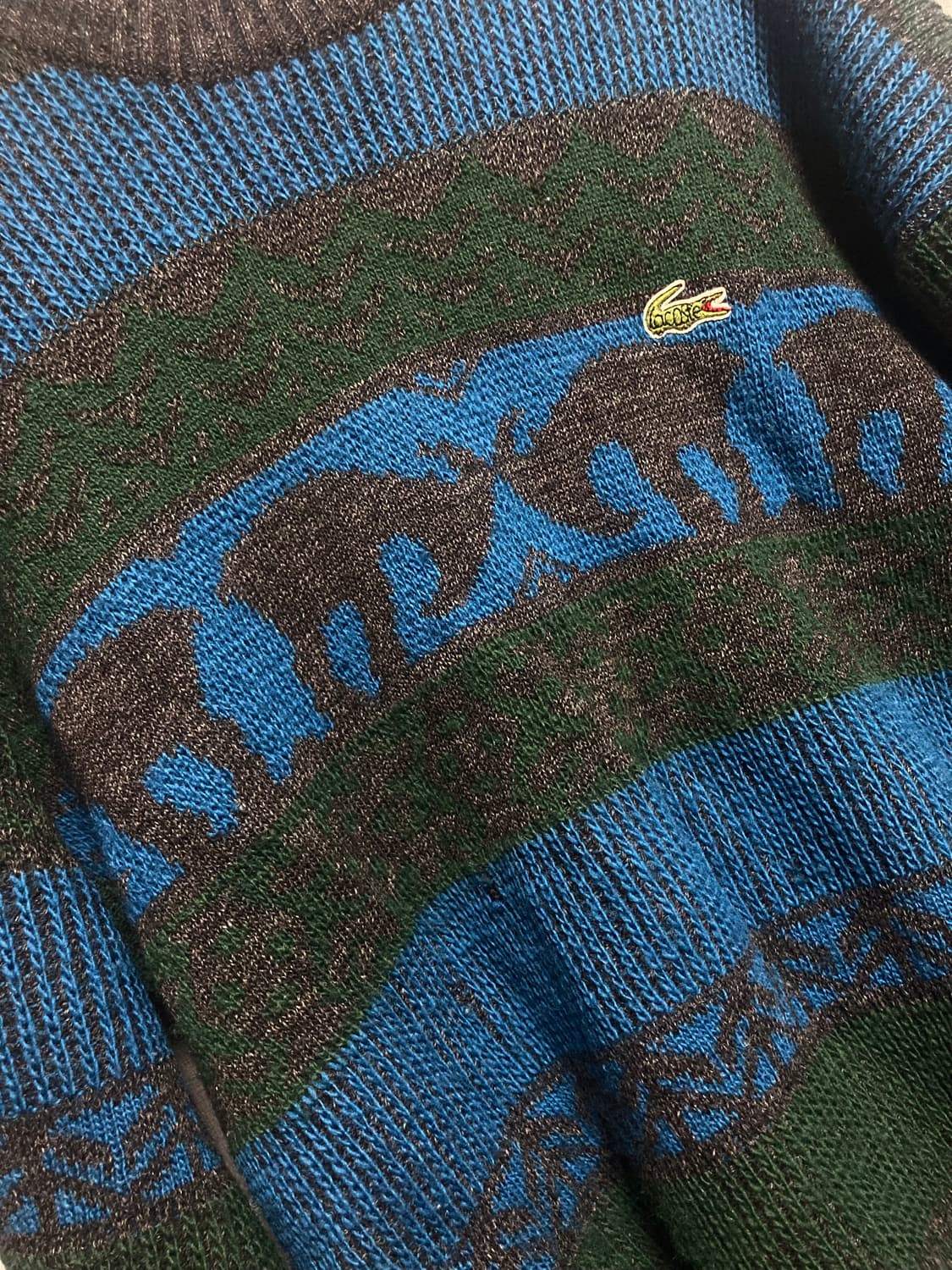 라코스테 빈티지 니트 상품이미지3