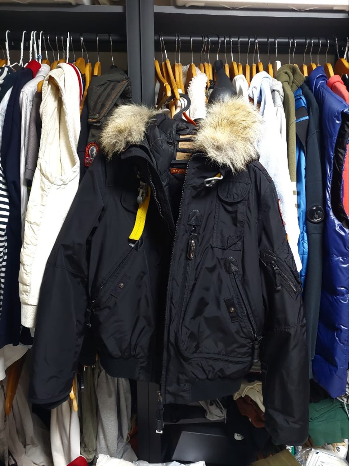 파라점퍼스 고비 블랙 패딩 점퍼 상태최상 M 상품이미지1