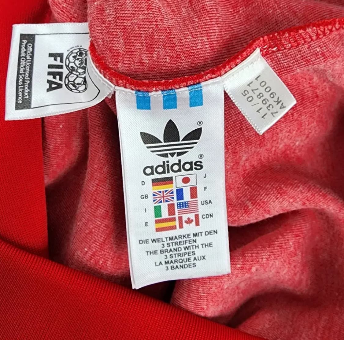 잉글랜드 아디다스 트랙탑 상품이미지3