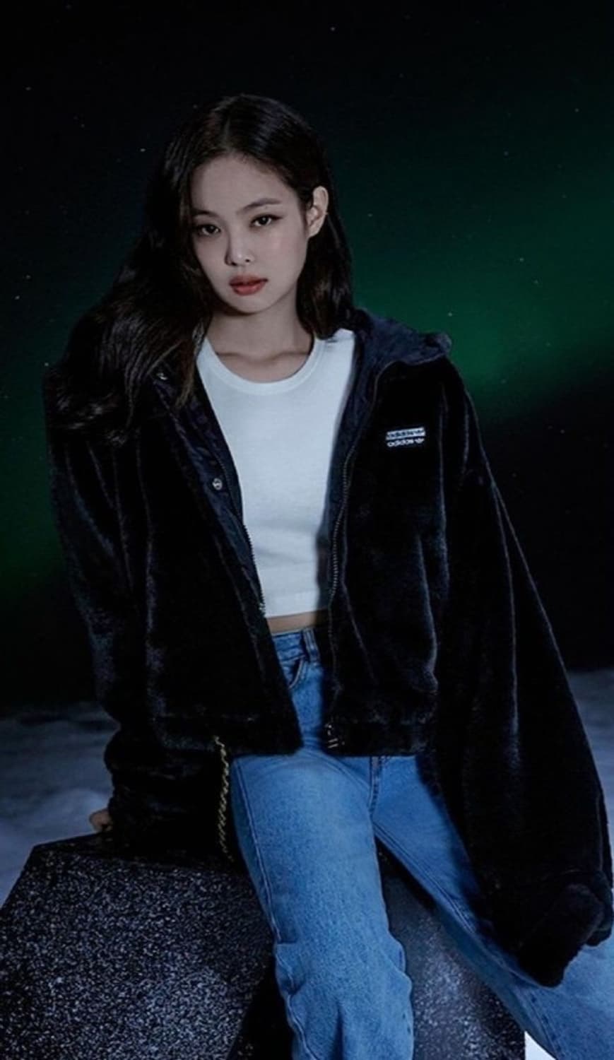 아디다스 퍼자켓 플리스 트랙탑 저지 후드 퍼자켓 집업 제니 상품이미지10