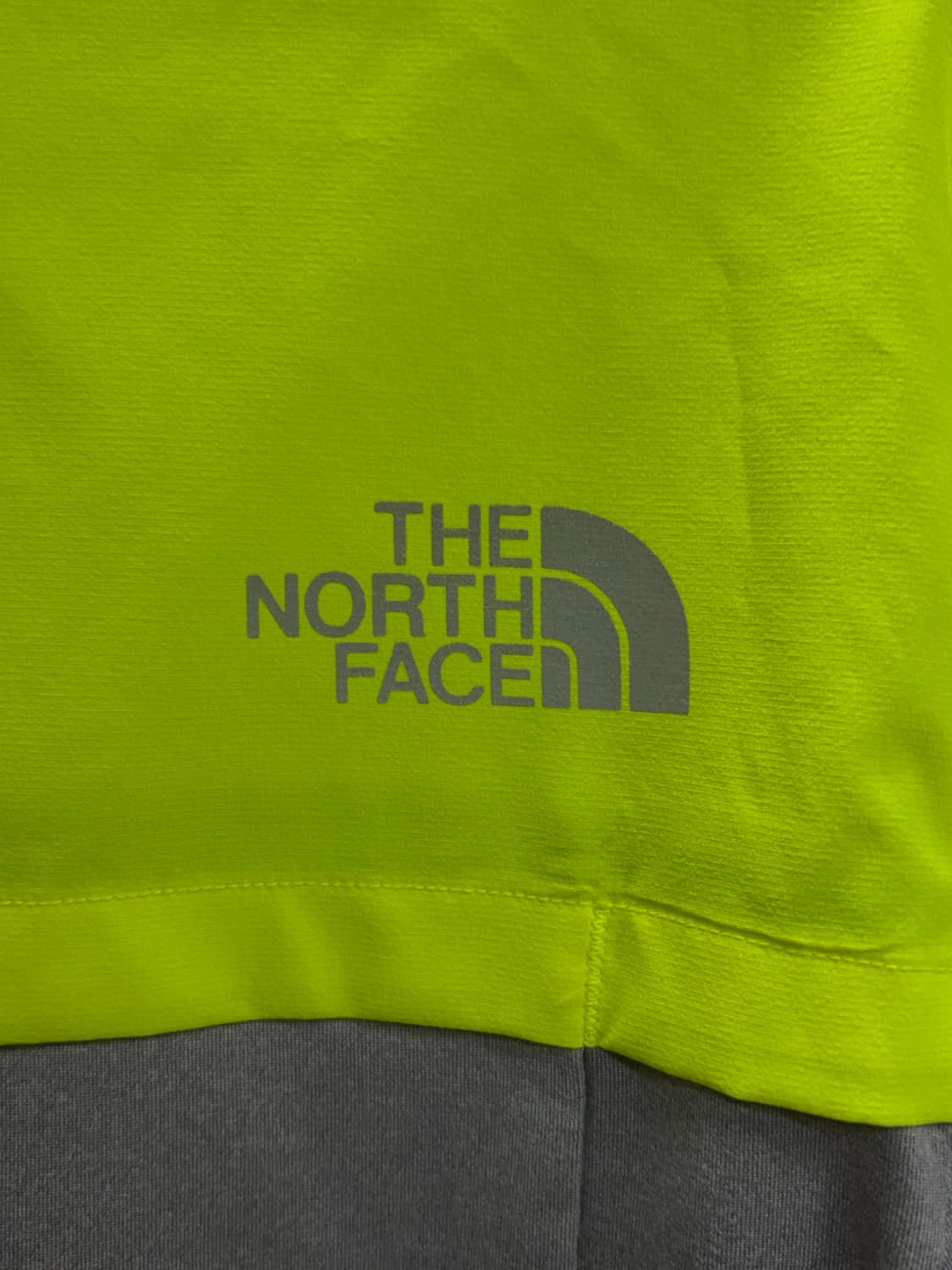 노스페이스 형광/회색 기능성 져지 바람막이 집업 (100) 상품이미지6