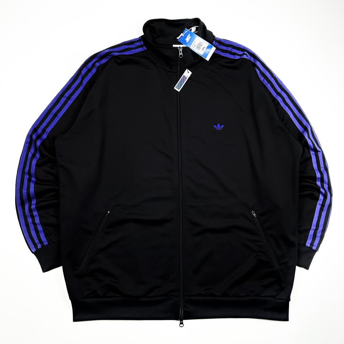 아디다스 신형 루즈핏 베켄바우어 져지 블랙 퍼플 2XL 상품이미지1