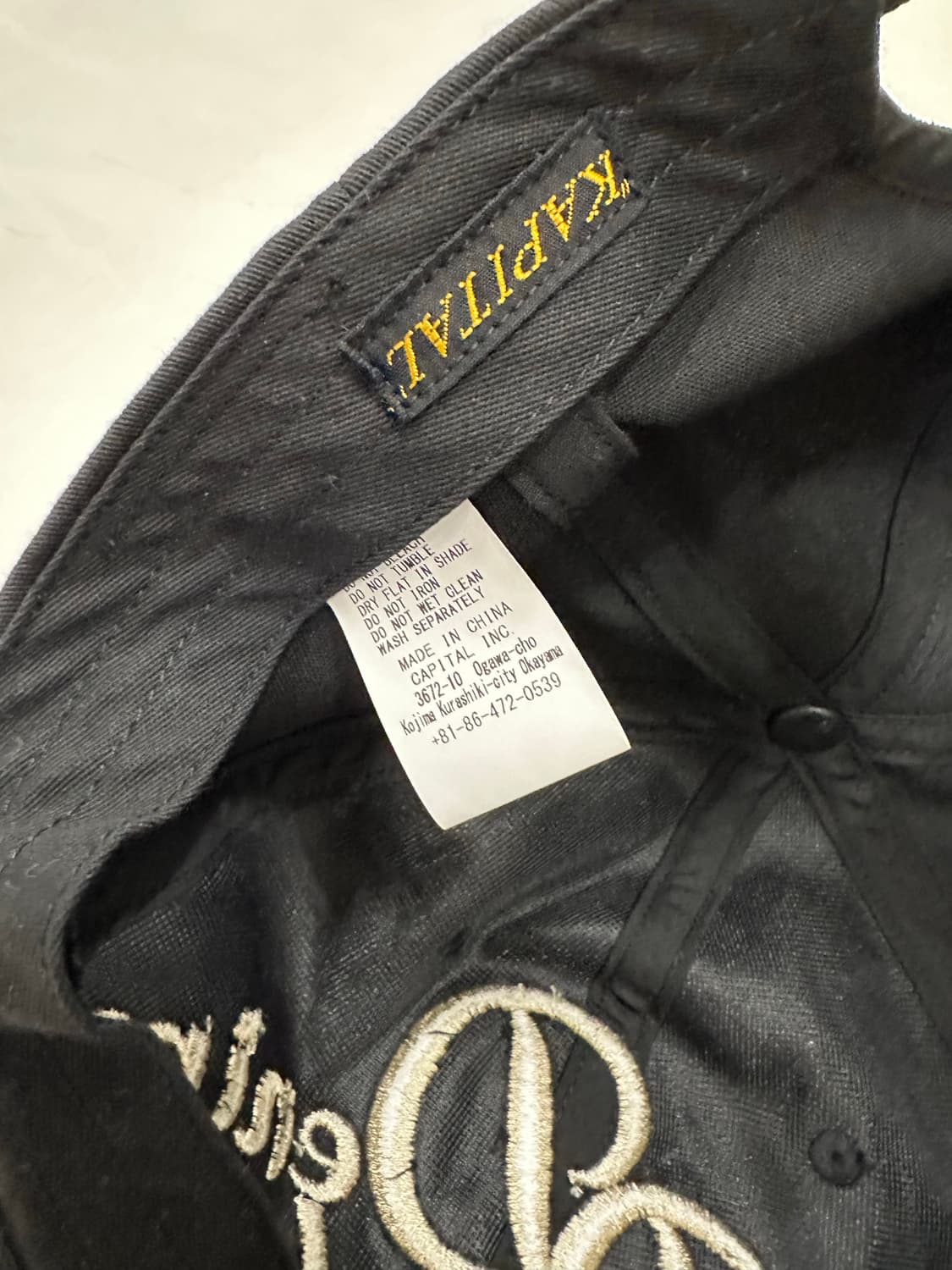 [os]캐피탈 캡 모자 상품이미지3