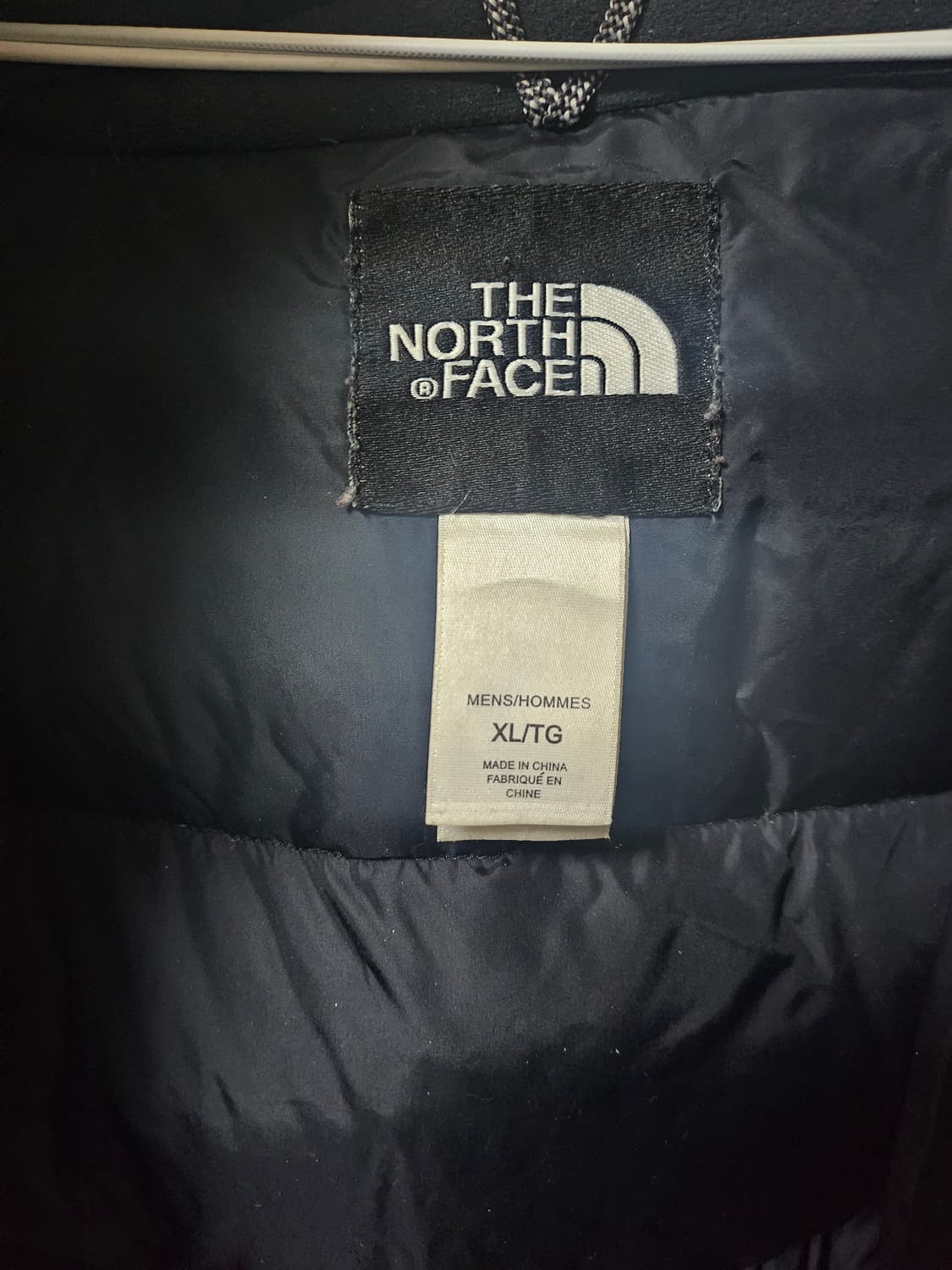 노스페이스 남성 패딩 XL 블랙 상품이미지3