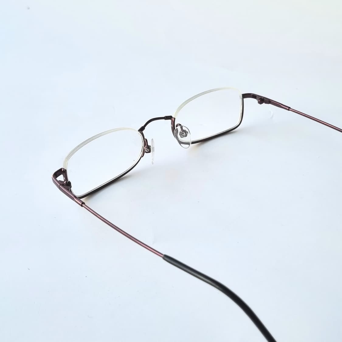 데드스탁 슬림 역반무테 언더림 안경테 762 상품이미지3