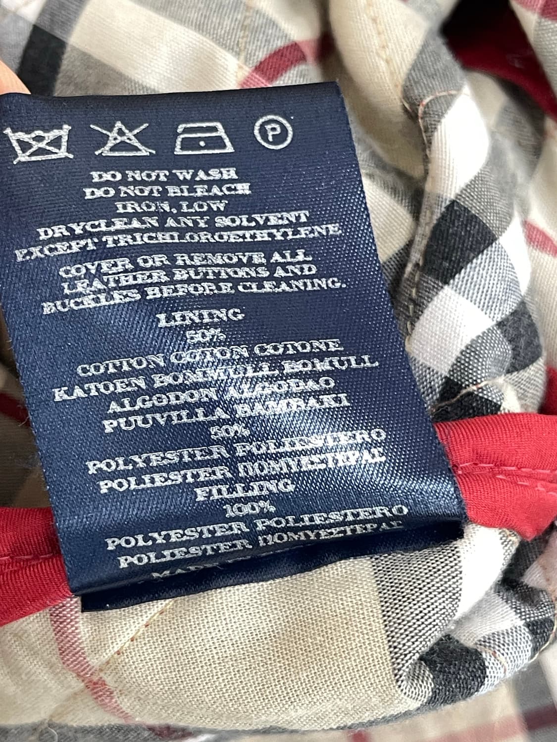 버버리 런던 퀼팅 자켓 상품이미지8